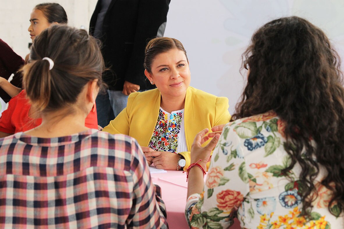 Pide licencia alcaldesa de Jalpan; va por diputación