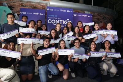 Premian a jóvenes voluntarios con un viaje