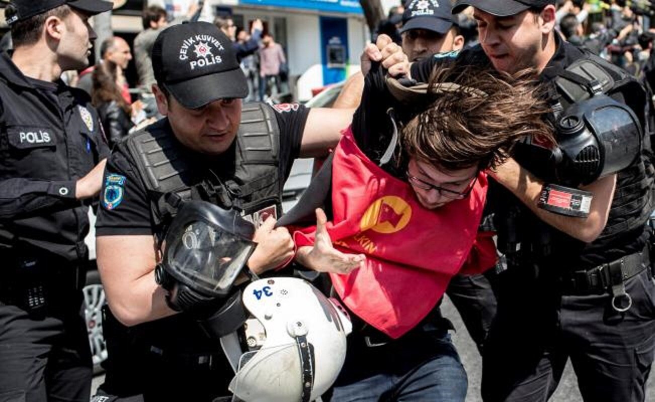 Día del Trabajo. Detienen en Estambul a 77 personas en marchas del 1° de Mayo