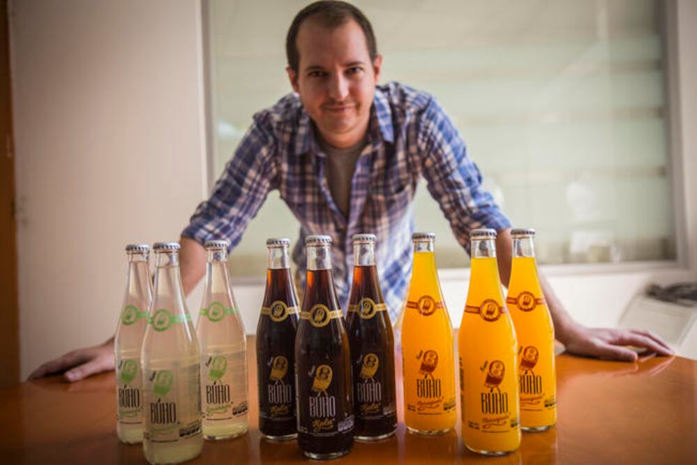 Fresco. Búho Soda vs lo comercial