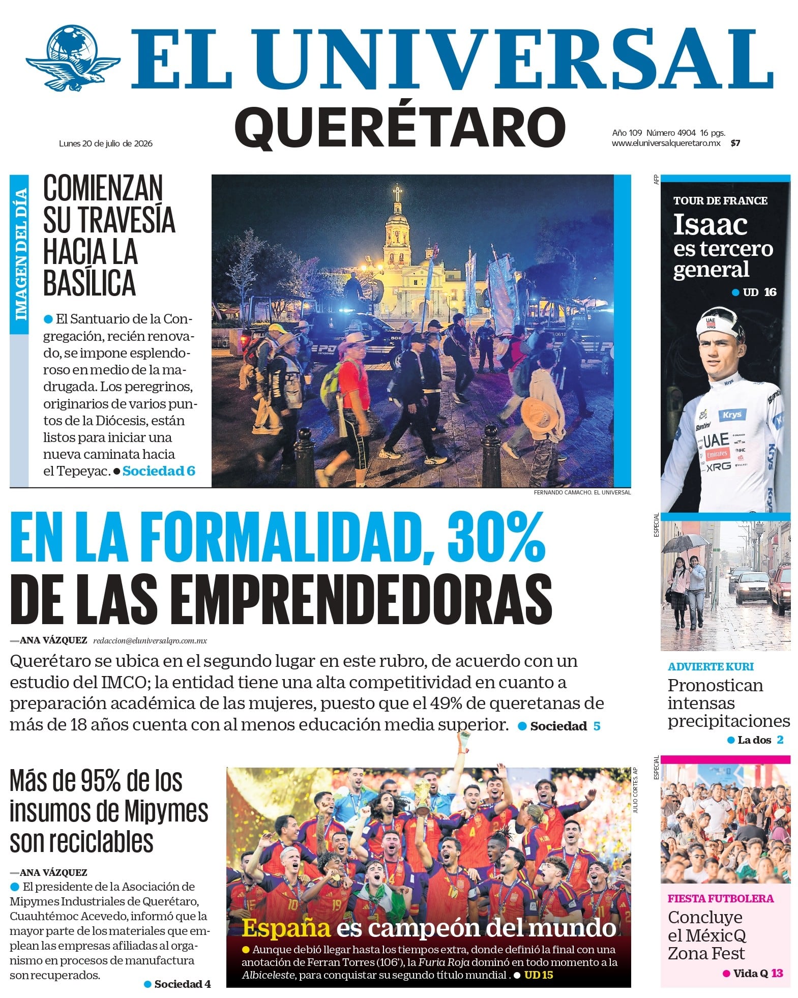 Foto. El Universal Querétaro