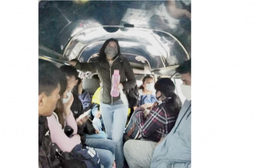 Imposible mantener distancia en transporte público de 16 entidades