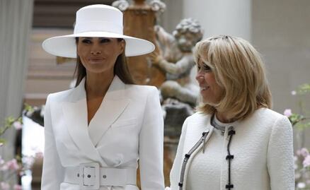 Melania Trump es muy "divertida e inteligente", asegura Brigitte Macron