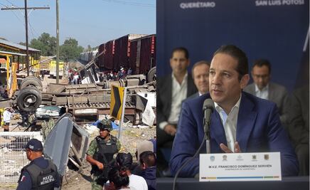 Tras accidente de tren en SJR, gobernador de Querétaro lamenta víctimas mortales