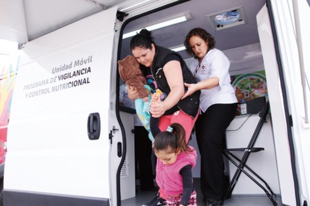 Unidad Móvil Nutricional, en operación