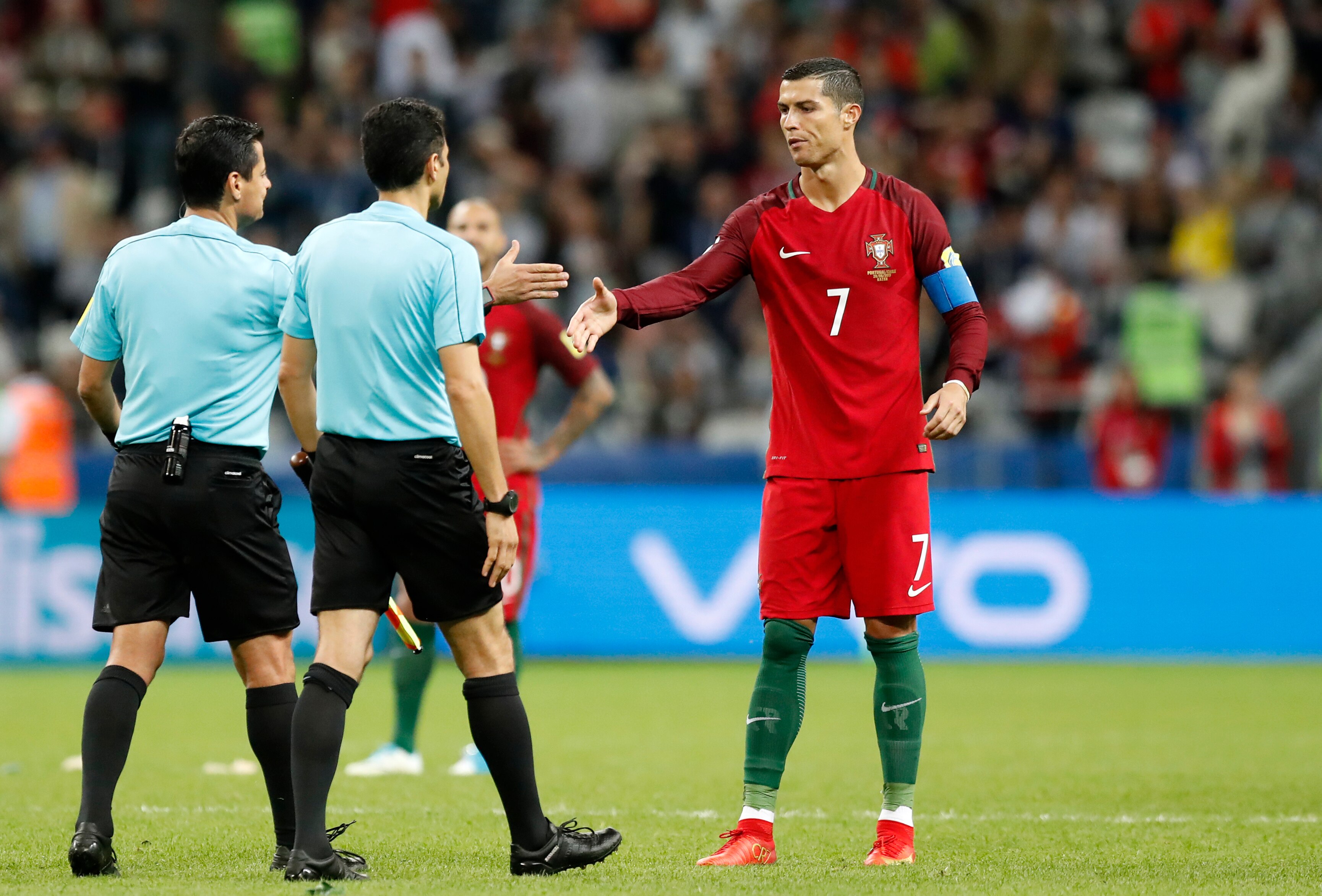 Cristiano se despide de la Copa Confederaciones sin patear su penal