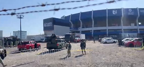 Blindan el estadio Corregidora previo al partido México vs. Islandia; despliegan operativo desde primeras horas