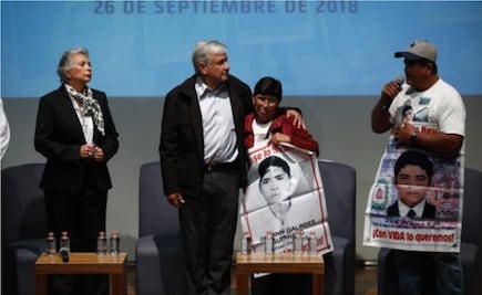 ​Estos son los acuerdos de AMLO en el caso Ayotzinapa