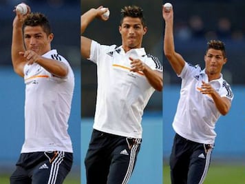 Cristiano debuta como pitcher