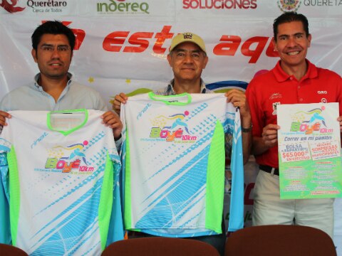 Lista la carrera atlética Boyé