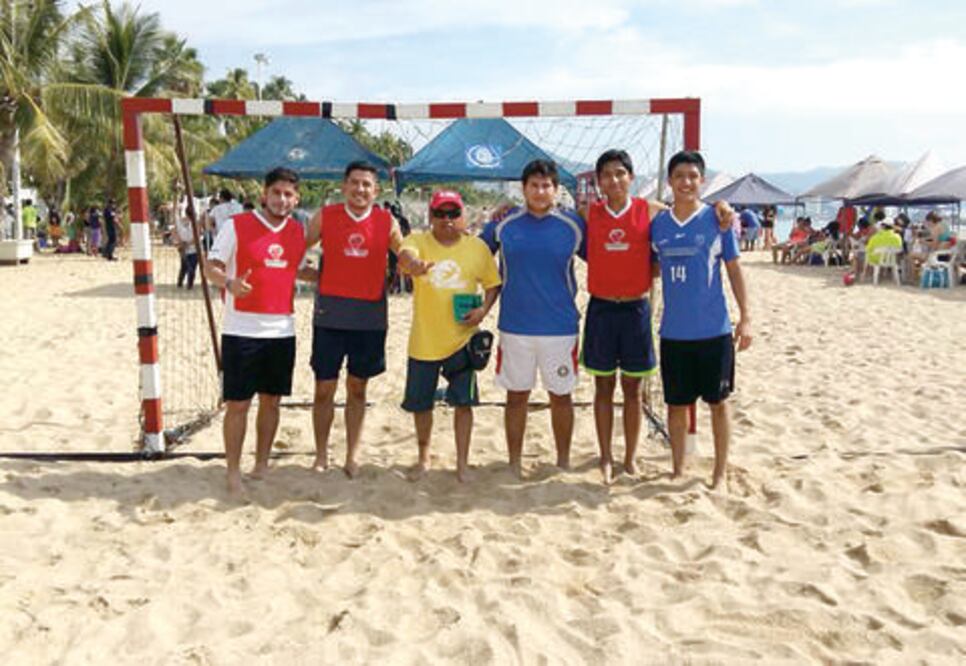 Handball playero para cerrar 2015