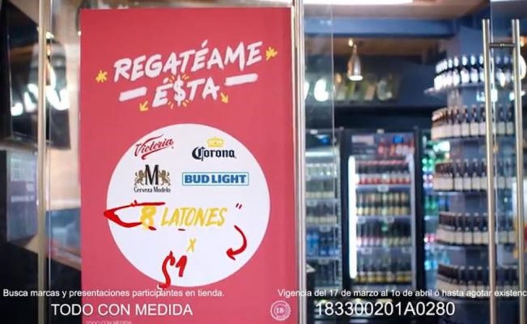 “Si vas a regatear, mejor #RegatéameÉsta”: Grupo Modelo
