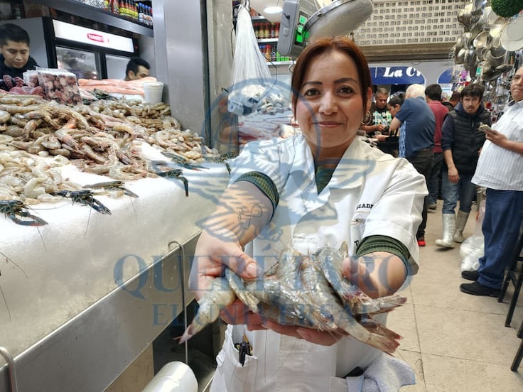 Mercado de La Cruz, listo para la Cuaresma