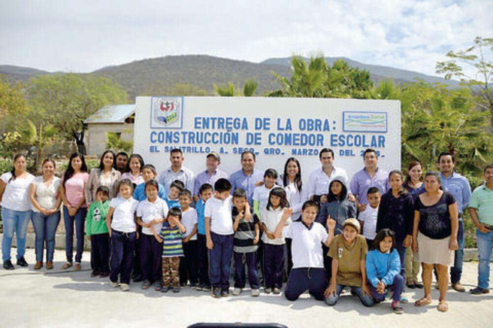 Inauguran comedores escolares en Arroyo Seco