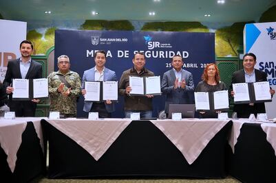 Firman convenio intermunicipal para fortalecer la seguridad con plataforma Cuelgapp en Querétaro