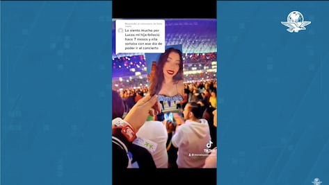 Mamá cumple sueño de su hija fallecida y va a concierto de Bad Bunny; se vuelve viral en TikTok