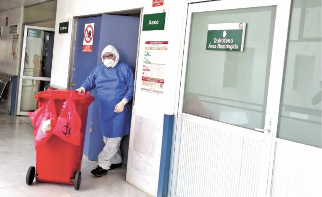 La peligrosa ruta roja de desechos de coronavirus