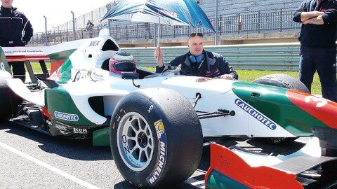 Michael Dorrbecker, quinto en Navarra