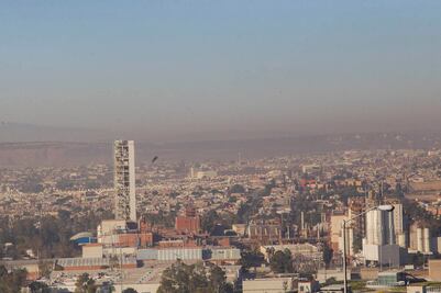 Calidad del aire, entre aceptable y mala