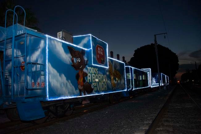 Peligro arruina arribo del tren navideño