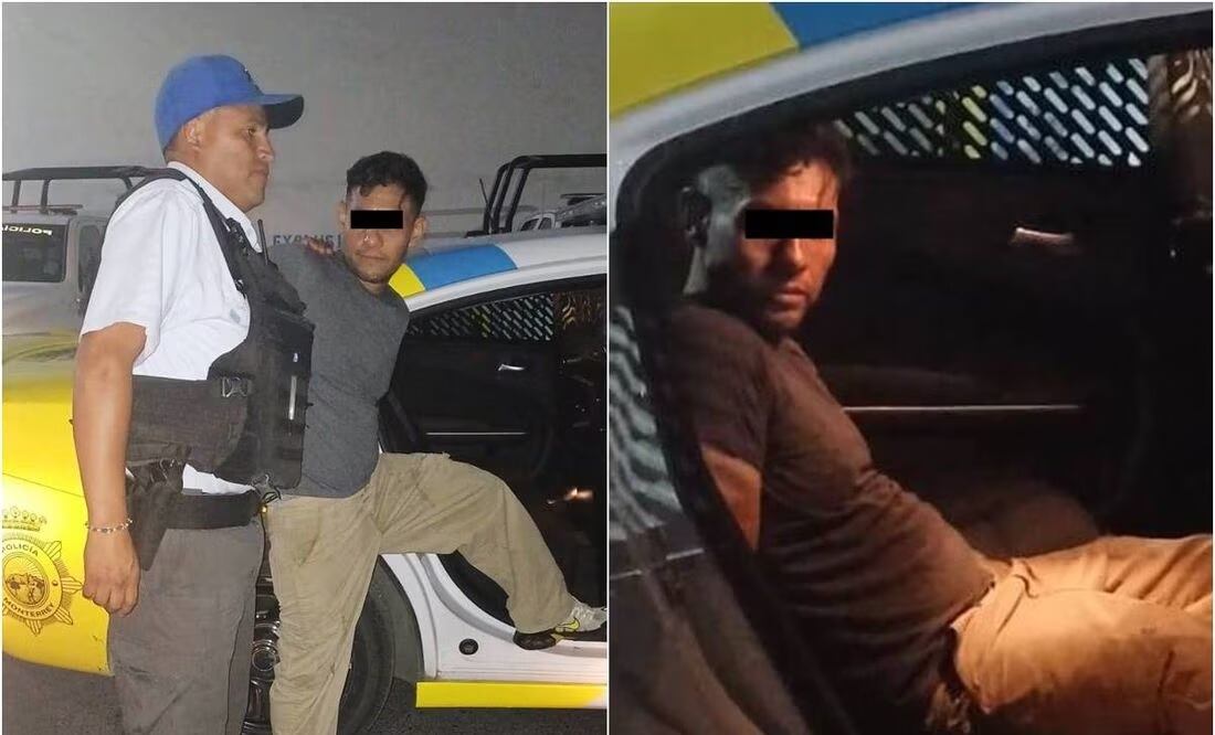 Detenido por golpear a sus padres, molesto porque no le dieron dinero para comprar cervezas. Foto: Especial