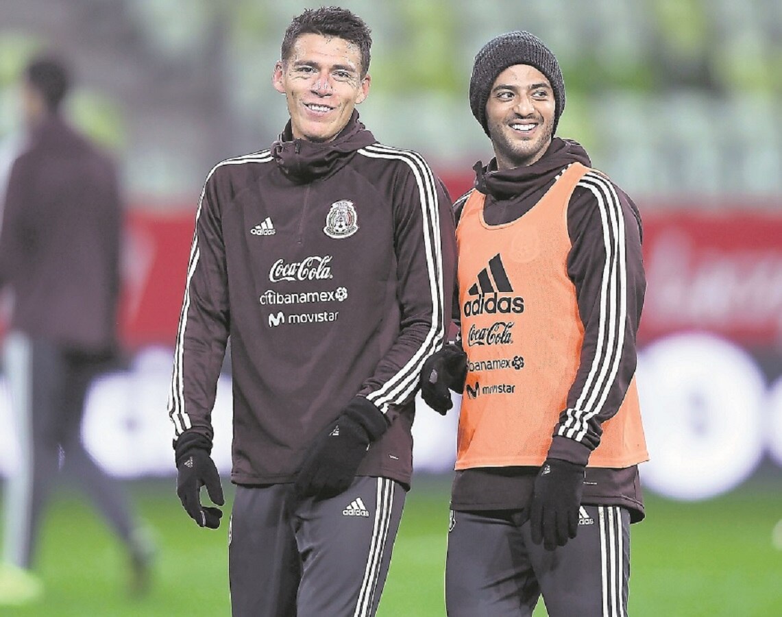 Héctor Moreno y Carlos Vela podrían ver el juego en la banca (Foto: Imago7)