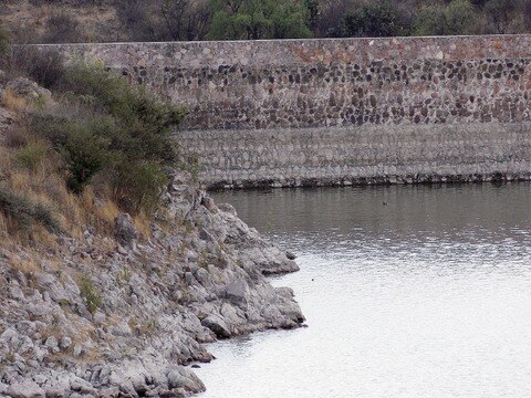 Presas, al 20%  de su capacidad