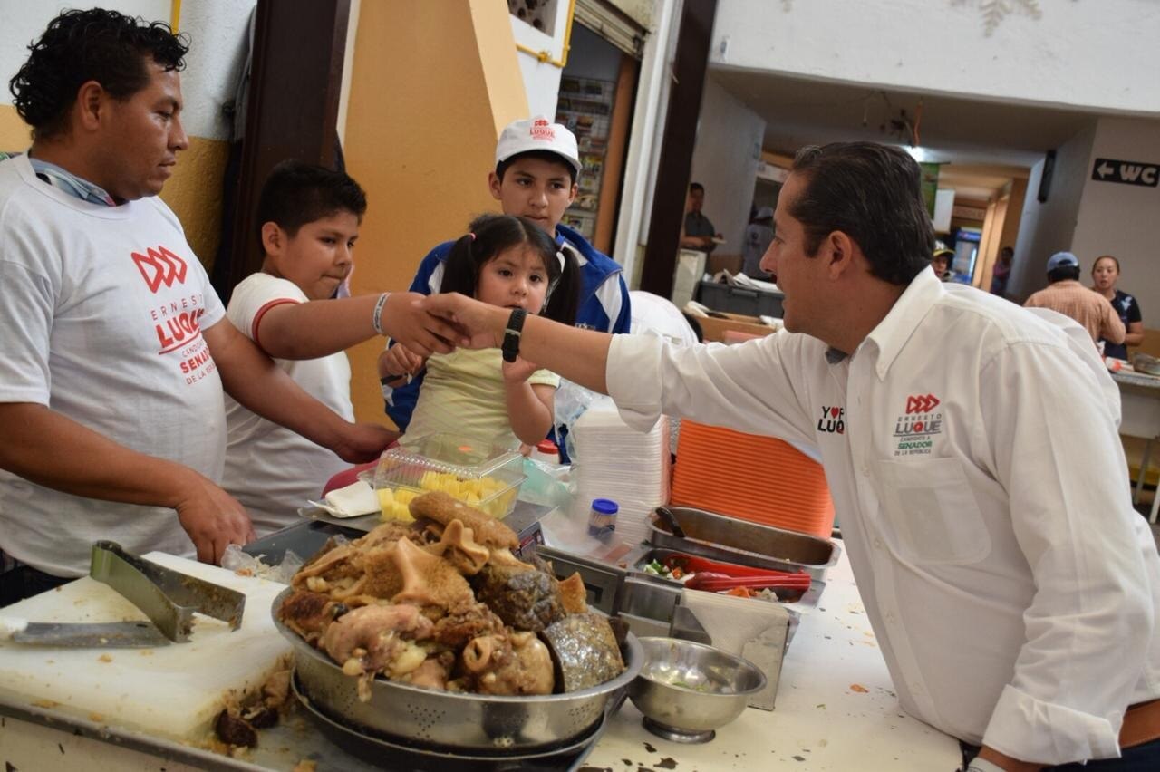 Ernesto Luque recorrió Tequisquiapan