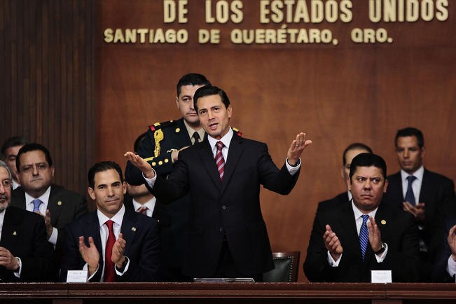 Vigilan vialidades por visita de Peña Nieto