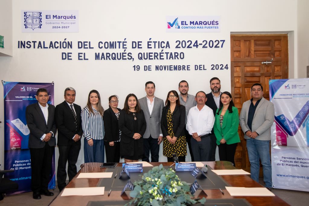 El Marqués instala Comité de Ética. Foto: Especial