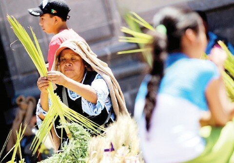 Celebran Domingo de Ramos 