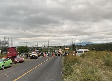Reportan accidente en la carretera estatal 500; hay cierre total de la vía
