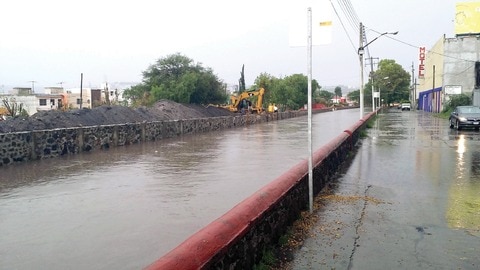 Tormenta causa daños en 5 casas