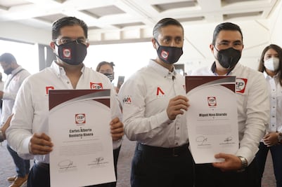 Redes Sociales registra a sus precandidatos