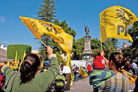 Sólido, el padrón de militantes, dice el PRD
