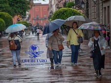 Continuarán las lluvias durante toda la semana en Querétaro