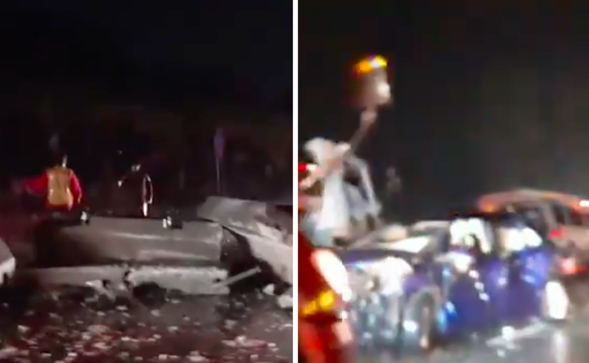 Reportan accidente en la autopista México-Querétaro, a la altura de Tepeji del Río