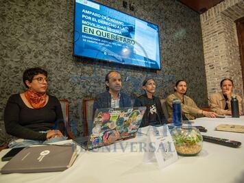 Presentan amparo por freno a la ley de movilidad en Querétaro