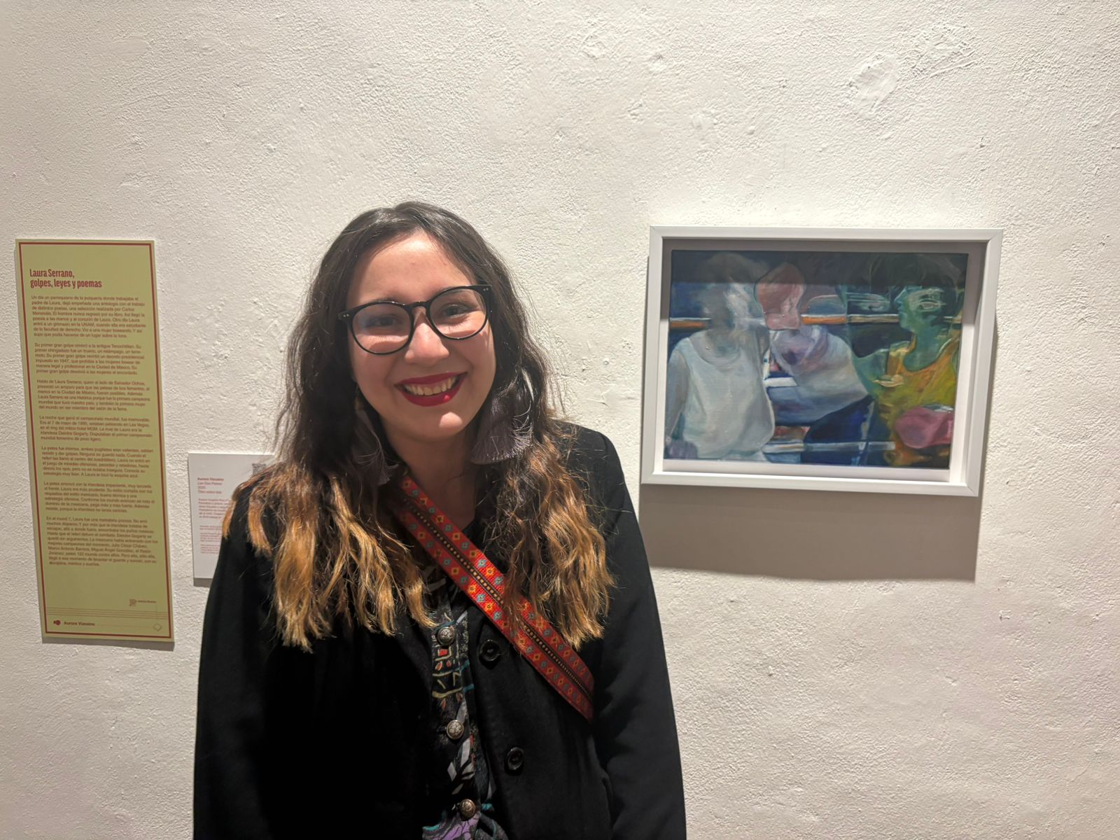 Aurora Vizcaíno revela las batallas de una boxeadora su obra "Las dos peleas"