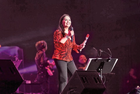 Hoy Ana Gabriel, en el Palenque