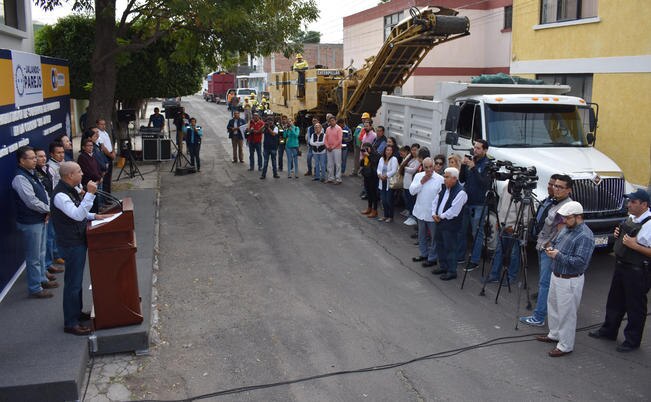 Colonia San Javier, la tercera totalmente repavimentada 