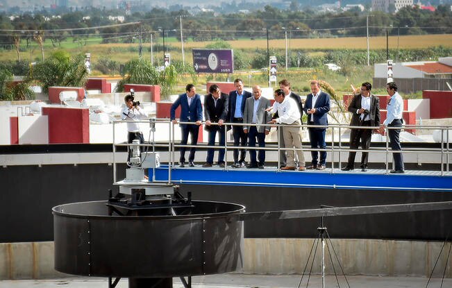 Rehabilitan planta tratadora de agua