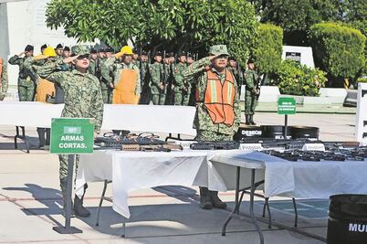 Anuncian programa permanente de canje de armas por enseres