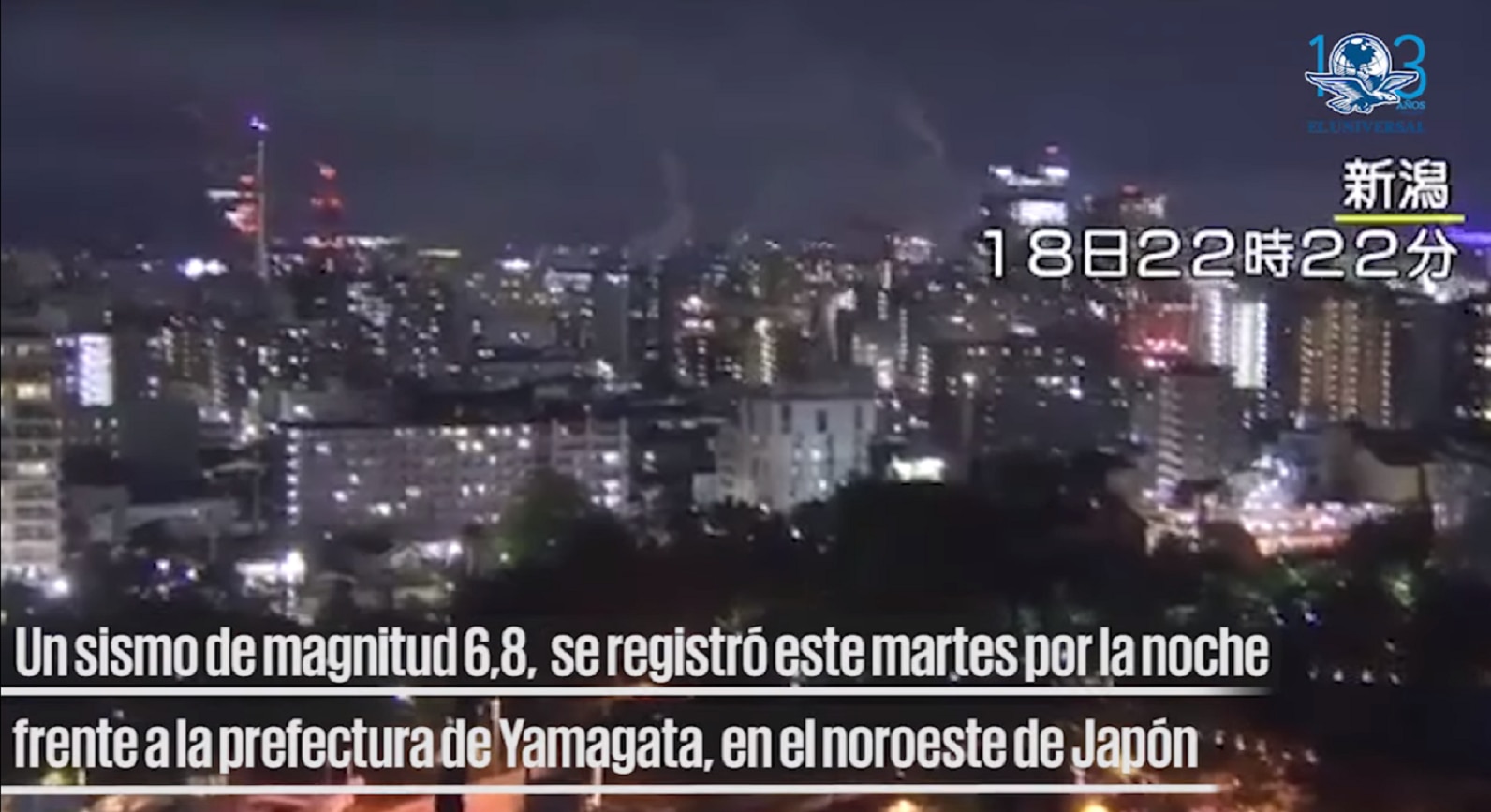 Emiten alerta de tsunami tras sismo de magnitud 6.8 en Japón