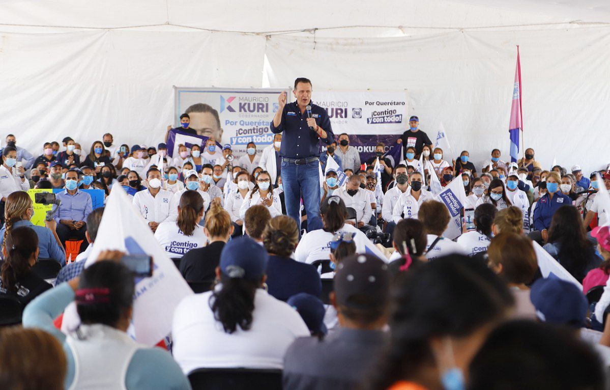 Cierra campaña Kuri González de cara al 6 de junio