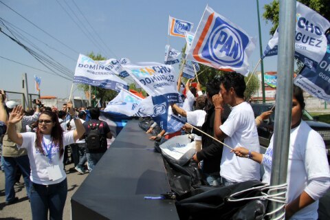 PAN pinta de azul el arranque de campañas políticas