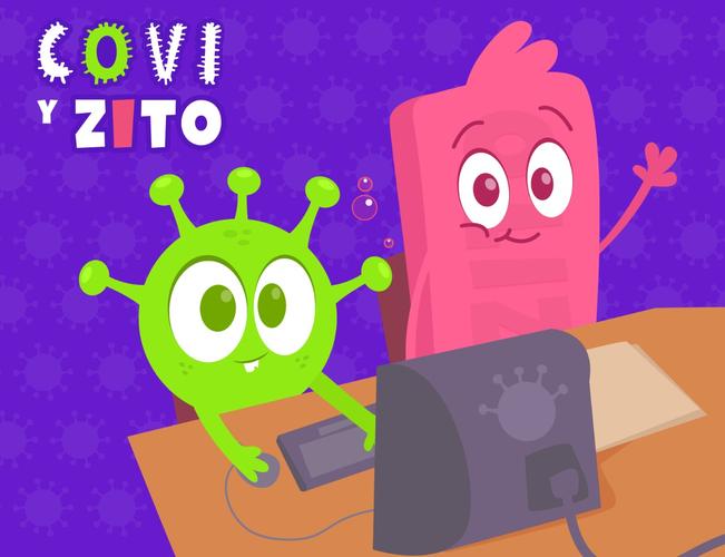 Covi es un virus muy animado