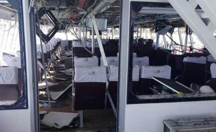 PGR investiga la explosión en ferry en Playa del Carmen que dejó 26 lesionados