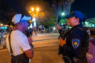 Realizan plan de seguridad y comercio por temporada