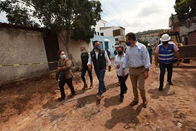 Supervisa Luis Nava obras en San Pedrito Peñuelas II 